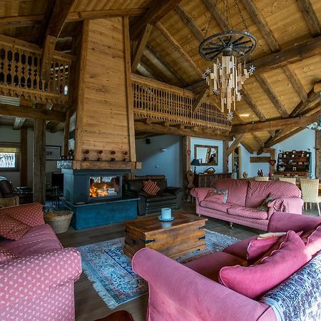 La Ferme Du Chateau Abondance Eksteriør bilde