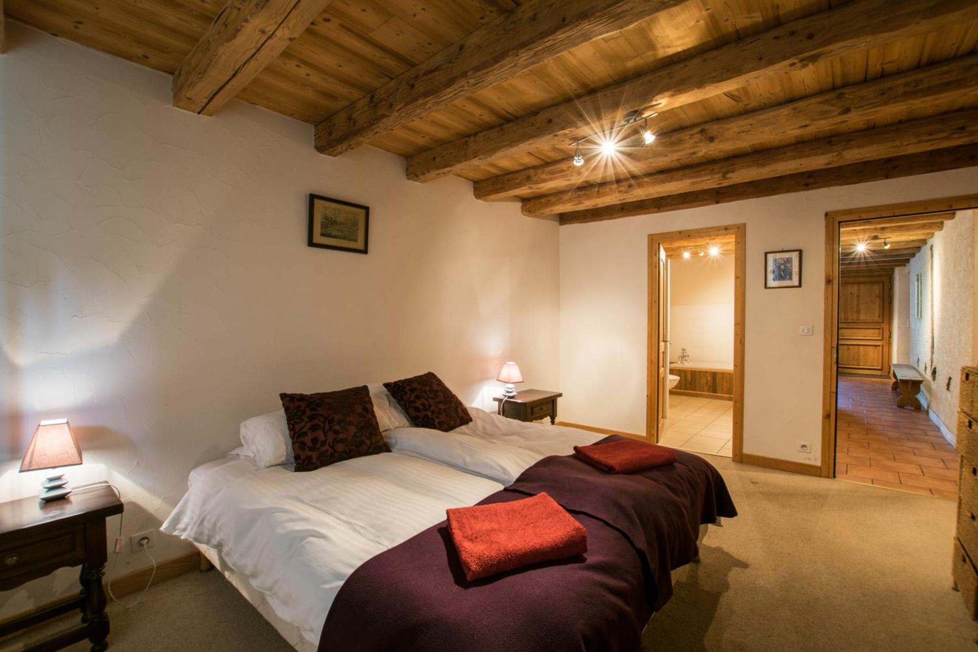 La Ferme Du Chateau Abondance Eksteriør bilde