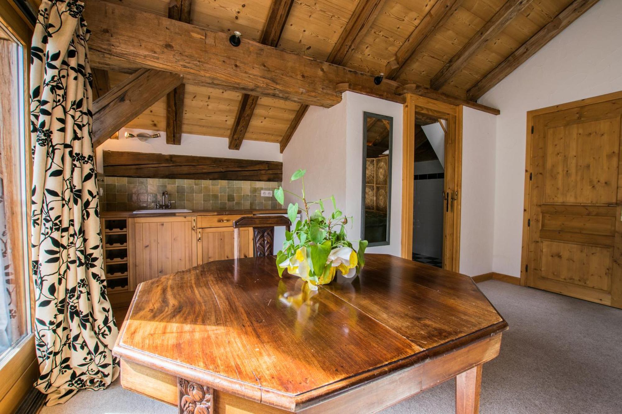 La Ferme Du Chateau Abondance Eksteriør bilde