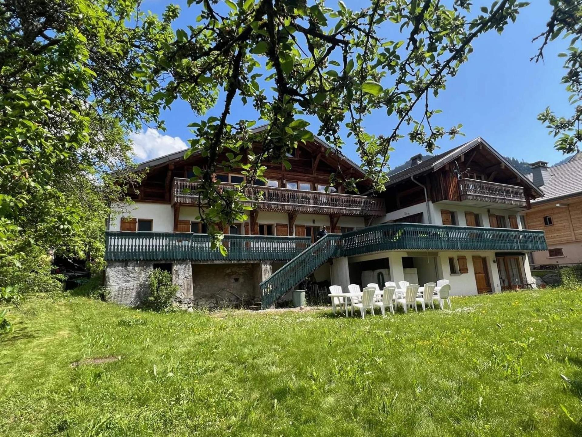 La Ferme Du Chateau Abondance Eksteriør bilde