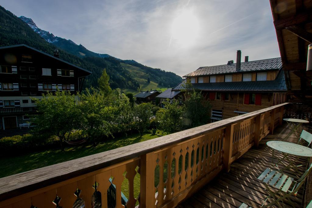 La Ferme Du Chateau Abondance Eksteriør bilde